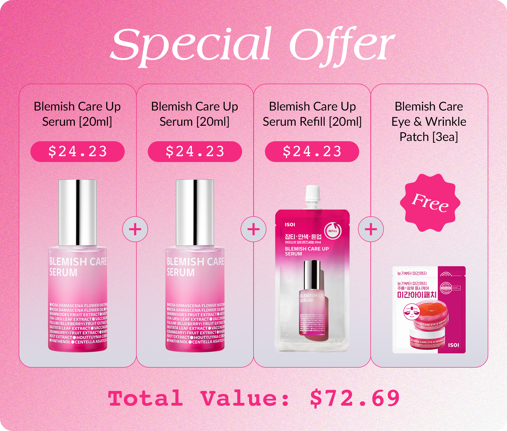 [Bestseller] Blemish Serum Triple Set